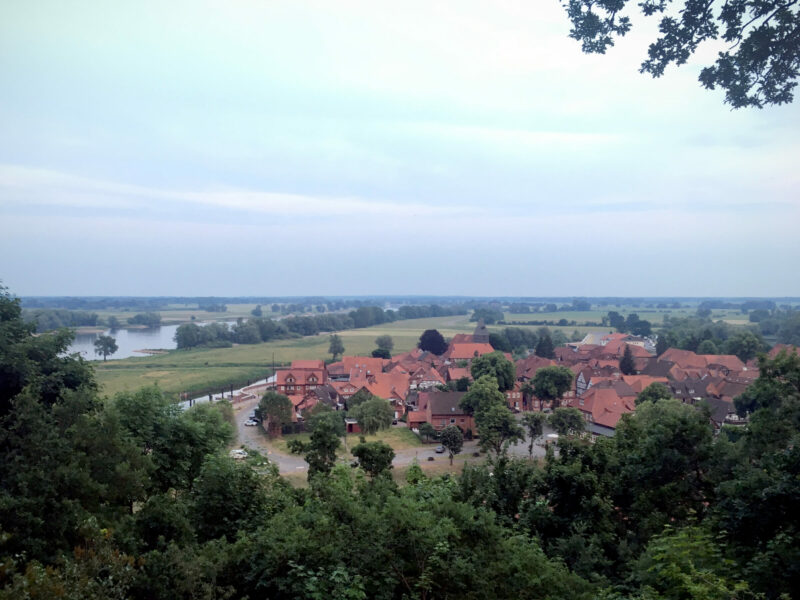 Hitzacker and Elbe as seen from Weinberg hill
