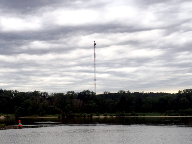 Höhbeck Broadcasting Tower, Elbe