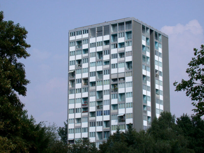 Raymond Lopez, Eugene Beaudouin - Hansaviertel apartment building