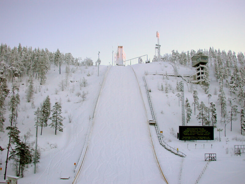 Ski Jumping Hill Rukatunturi, Finland