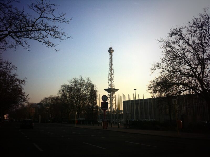West Berlin style icon: the radio tower