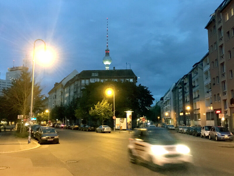 TV-Tower, Almstadtstrasse Berlin Mitte