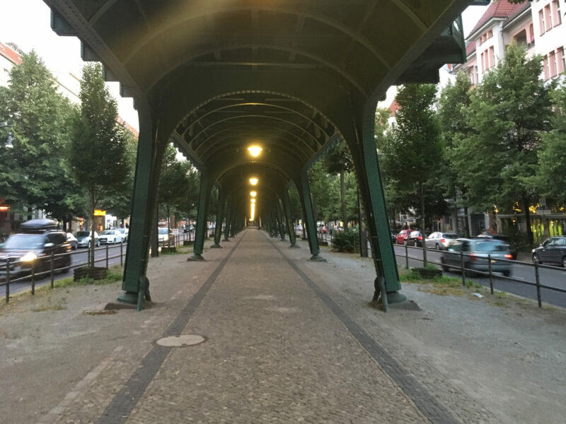 Under the Subway Schönhauser Allee Prenzlberg