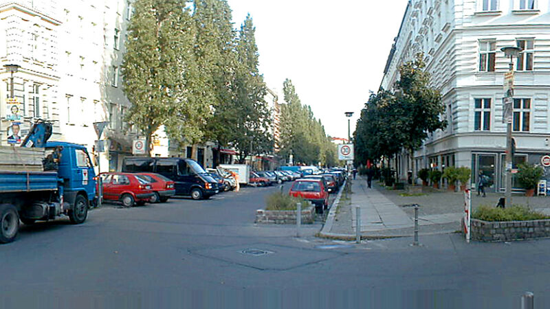 Sredzkistrasse Knaackstraße Berlin