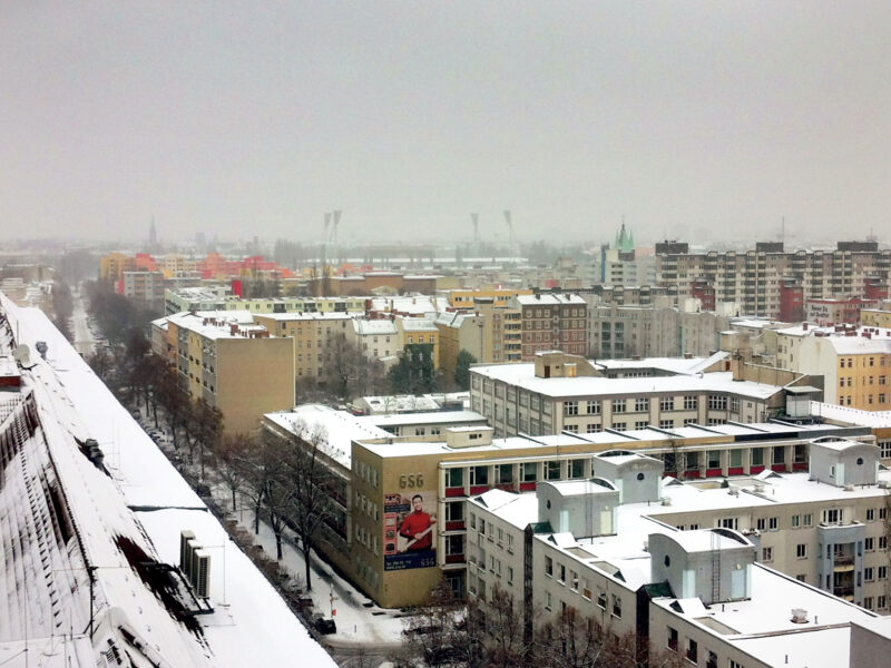 Berlin Winter Panorama, Jahnstadion