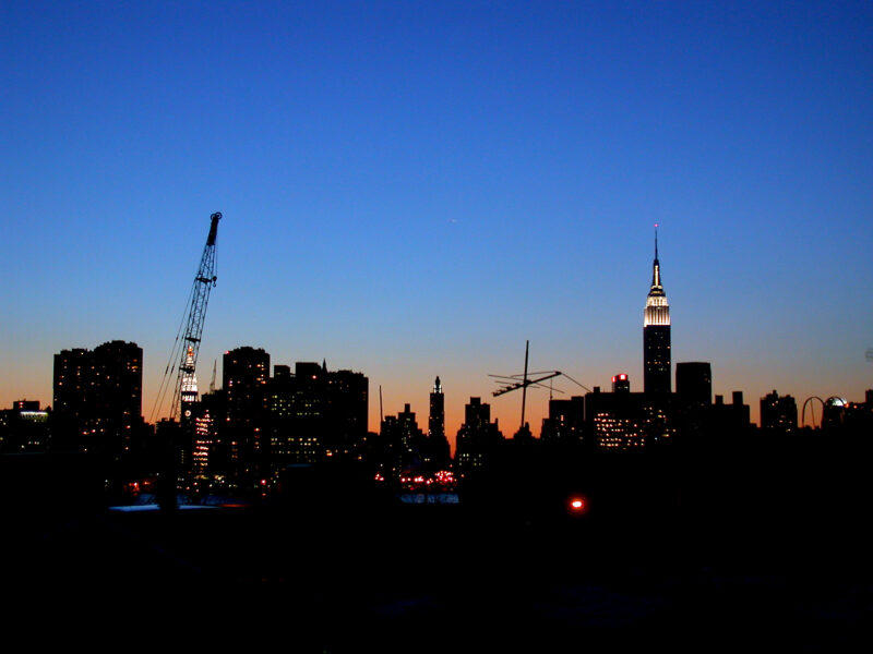 View from Brooklyn: Manhattan Skyline