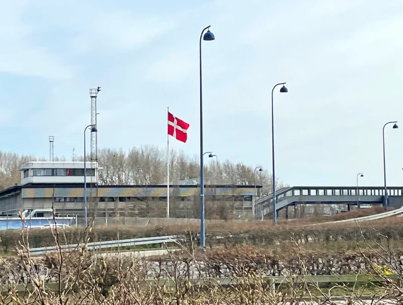Danish Flag, Port of Rødby