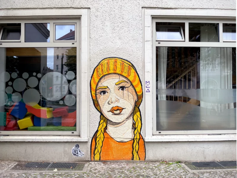 Berlin Street Art: El Bocho: 'Berlin is Yours'