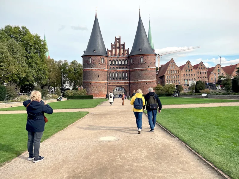 The Holstentor Lübeck - a tourist attraction